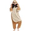 Simzoo Unisex Adulti Pigiami Animali Kigurumi Carnevale Costume Halloween Cosplay Onesies Natale Intero Tuta Pigiami