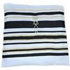 Bethlehem Gifts TM Messianic Tallis New Covenant - Scialle da preghiera Tallit, 183 x 56 cm da Gerusalemme, nero, 72 * 22
