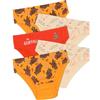 Gruffalo Confezione da Cinque Slip in 100% Cotone, Multicolore, 6-7 Anni