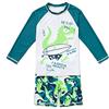 BONVERANO Rashguards UPF 50+ - Costume da bagno in due pezzi con protezione solare - multicolore - 146/152 cm