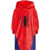 Marvel Press Spiderman Deluxe Oodie Coperta Oversize con Cappuccio per Ragazzi