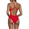LKRSEEF Costume Intero Donna Piscina Costume Piscina Donna Bianco da Terme Bagno Curvy Contenitivo Fascia Trikini Mare Costumi Bikini A Copricostume Cotone SGAMBATO Senza Spalline Culotte Push Up Imbottito