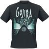 ROADRUNNER RECORDS Gojira Elements Uomo T-Shirt Nero XXL 100% Cotone Regular