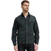 Sungerdasa Camicia da Lavoro Uomo Militare Camicia Maglie Casual Maniche Lunghe Camicie Trekking Vintage Magliette