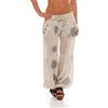 malito more than fashion Malito Harem Pantaloni con Estivo Print Boyfriend Aladin Sbuffo Pantaloni Pump Baggy Yoga 3481 Donna Taglia Unica