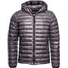 Superdry Giacca da uomo con cappuccio Fuji, Grigio medio., S