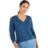 Damart Thermolactyl - Maglietta da donna | Maglia fluida, Poliestere, Taglio standard, Scollo a V, Manica lunga, Abbigliamento Termico