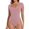 Joyshaper Body da donna con spalle scoperte, senza maniche, canotta estiva elegante, con spalline sottili, perizoma