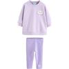 NEXT Ragazza Completo felpa e leggings Aristogatti Disney | Bambino, Standard, Lavabile in lavatrice