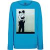 Fabulous Felpa da donna Graffiti Street Art Banksy Poliziers LGBT