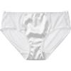 SilRiver Donna Seta Spandex Panty Slips Viaggio Hipster Bikini Intimo Traspirante Estate Mutande, Bianco, L