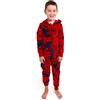 United Labels Marvel Spiderman Pigiama con Cappuccio per ragazzi, Rosso, 98-104, Pigiama Lungo, Completo da Notte per Bambini