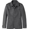 Sungerdasa Cappotto da Uomo in Lana Corto Trench Cappotti Giacche Elegante Trincea Cappotto Invernale Business Calda Invernale Coat in Caldo Imbottito Foderato