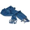 Tumia LAC - Lana di Alpaca Tinta Naturalmente - Sciarpe Leggere - Blu