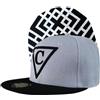 Capiche [99+ Modelli] Cappello Snapback Grigio per Uomini, La X, Cappelli, Berretti e Cappellini per, Berretti, da Baseball Nero, Design a Croce Geometrica, Arte Grigia