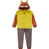 Disney Tutina Zootropolis per Bambini, Pigiama Intero Nick Wilde, Pigiama in Pile per Ragazzi, età 5-13 Anni