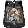 Temolie Ronaldo #7 Zaini semplici per bambini, borsa per computer portatile, zaino per bambini, 41,5 cm, per tutti i giorni, da viaggio, per la scuola