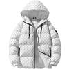 Chickwin Giacca Uomo Invernale Elegante, Autunnale Casual Moda Giacca Leggera Antivento Giubbotto Jacket Caldo Sportiva Giacche con Cappuccio