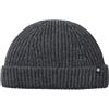 Enter the Complex® Berretto Corto Fisherman, Berretto Docker da Uomo e da Donna, 100% Lana Merino, Antracite, Taglia Unica