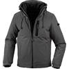 Instinct Giubbotto Giubbino Giacca Invernale Uomo 3 in 1 Caldo Antivento con Cappuccio Piumino Outdoor Casual Sportivo per Lavoro e Scuola Autunno Inverno