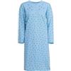Zeitlos - Camicia da notte - Ruth a maniche lunghe con stampa floreale e ricamo raffinato
