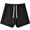 Amy Coulee Pantaloni da notte corti da uomo, in cotone, 4, leggeri, pantaloni corti da pigiama con tasche, XXL
