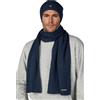 Jack & Jones - Set sciarpa e berretto da uomo 2-in-1, set invernale, berretto e sciarpa, colori nero/blu/grigio/beige, Blazer blu marine, Taglia unica