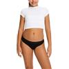 Modibodi Slip per Mestruazioni per Ragazze Adolescenti Hipster Bikini Super Assorbente 50ml Anti-perdita Riutilizzabili Comodi e Traspiranti Mutandine Nere, Nero , 16-18 Years