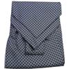 Avantgarde UOMO VARI ascot di seta foulard da collo CASHE COL BLU con disegni a FIORI SETA var 4, colore blu 4