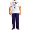 BlueY Pigiama | Pigiami Uomo Invernali | Pigiama Uomo Cotone | Pigiami per papà | Blu XL