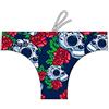 Turbo Power Turbo Roses & Skulls Swimming Brief S
