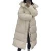 Generic Cappotti invernali da donna, giacche imbottite oversize con cappuccio, parka da donna, cappotti lunghi capispalla casual alla moda