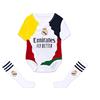 Acuryx Tutine da Neonato 0-24 Mesi coi Calzini, Pagliaccetti Bimbo Jersey da Basket Calcio Senza Manica Estivi