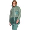 Noidinotte; more than pyjamas Noidinotte - Vestaglia donna jaky in eco pelliccia con zip - L Verde