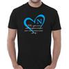 DANZA IN VETRINA T-Shirt Uomo Bambino Un Giorno All'Improvviso Mi Innamorai di Te Cuore Napoli Sport Calcio Calcetto Tempo Libero Relax Maglietta Fantasia Animazione Cartoni Tracksuit