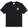 Champion T-Shirt a Maniche Corte da Uomo MLB, 221037 (IT, Testo, L, Regular, Regular, Nero)