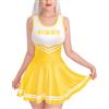LittleForBig Cheer Sissy Bodycon - Mini abito da donna in morbida seta