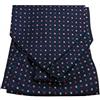 Avantgarde UOMO VARI ascot di seta foulard da collo CASHE COL BLU con disegni a FIORI SETA