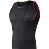 BIOTEX Canotta Rete Sun Traspirante Unisex per Ciclismo e Running, Intimo Tecnico Sportivo Ideale per L'Estate, Nero, Taglia I (XS/S)