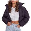 LKRSEEF Giacca Da Donna Giubbotto Donna Invernale Giacca Mezza Stagione Piumino Con Cappuccio Giubbotto Corto Da Invernale Piumini Invernali Firmati Giacche Giubbino Montagna Piumini 100 Grammi Cappotto
