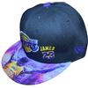 Generico Cappello Compatibile Lakers Nero James con Logo frontino James Uomo Berretto New Era Basket Sport Gadget Accessorio Idea Regalo Uomo Donna