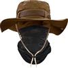 ehsbuy Cappello Mimetico Pescatore Tesa Large Safari Traspirante Boonie Hat Scaldacollo Tattica Mimetica Vegetata per Uomo Pesca Cacca Jungle Paintball CS