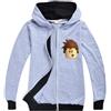 N /A Roblox Giacca Ragazzi Cerniera Maglione Teen Felpa Con Cappuccio Ragazze Manica Lunga T-Shirt Cotone Autunno Sport Top Abbigliamento Da Corsa