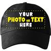 lepni.me Cappellini Unisex Personalizzati con Testo, Nome, Immagine, Logo | Regolabile Cappellino Stampato per Adulti