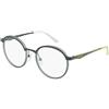 Police VK083, Occhiali da sole Unisex - Adulto, Green, 49