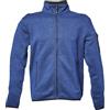 Ergos Workwear JRC Knitted Fleece MOENA Felpa Pile da Uomo in Maglia 100% Poliestere Chiusura Zip da Lavoro