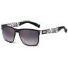 LumiSyne Occhiali Da Sole Uomo Donna Polarizzati UV400 Vintage Montatura Quadrata Tempia Tartaruga Stile Sportivo Con Custodia Per Occhiali Per Guida All'Aperto Viaggio Regalo