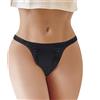 LittleForBig Fascia sottile Tanga Tucking Gaff Mutandine Liscio Setosa Nascondere Gaff Shaping Slip per Crossdresser Transgender Individui, Nero , L