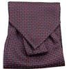 Avantgarde UOMO VARI ascot di seta foulard da collo CASHE COL BLU con disegni a FIORI SETA