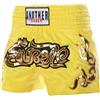 RUNQHUI Bambino Ragazzo Pantaloncini Muay Elastici Pantaloncini Boxe Thai MMA Kick Boxing Competizione Allenamento Combattimento 5-16 Anni